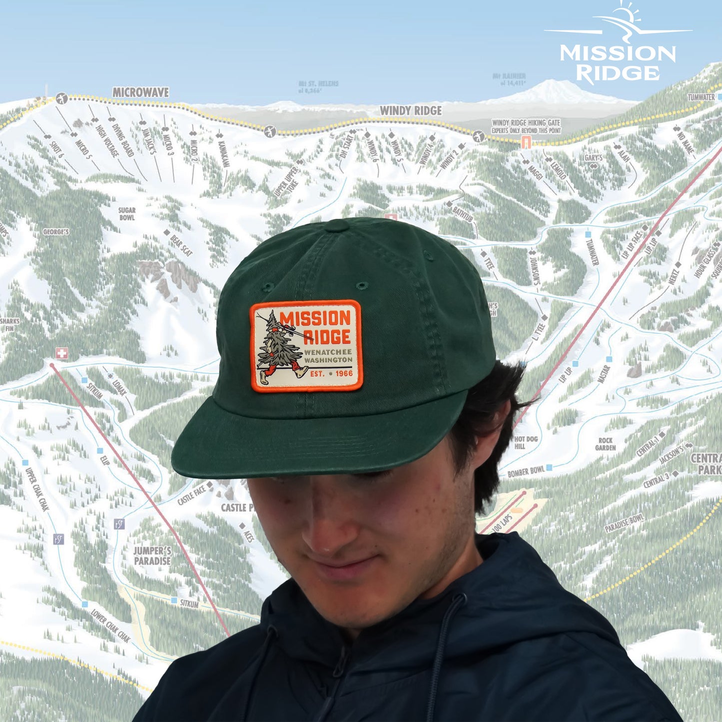 Pine Man Unstructured Hat
