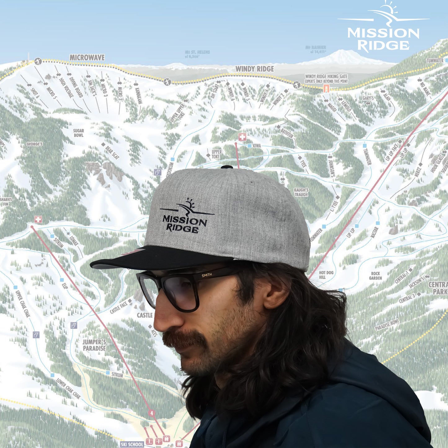 Stacked Logo Hat