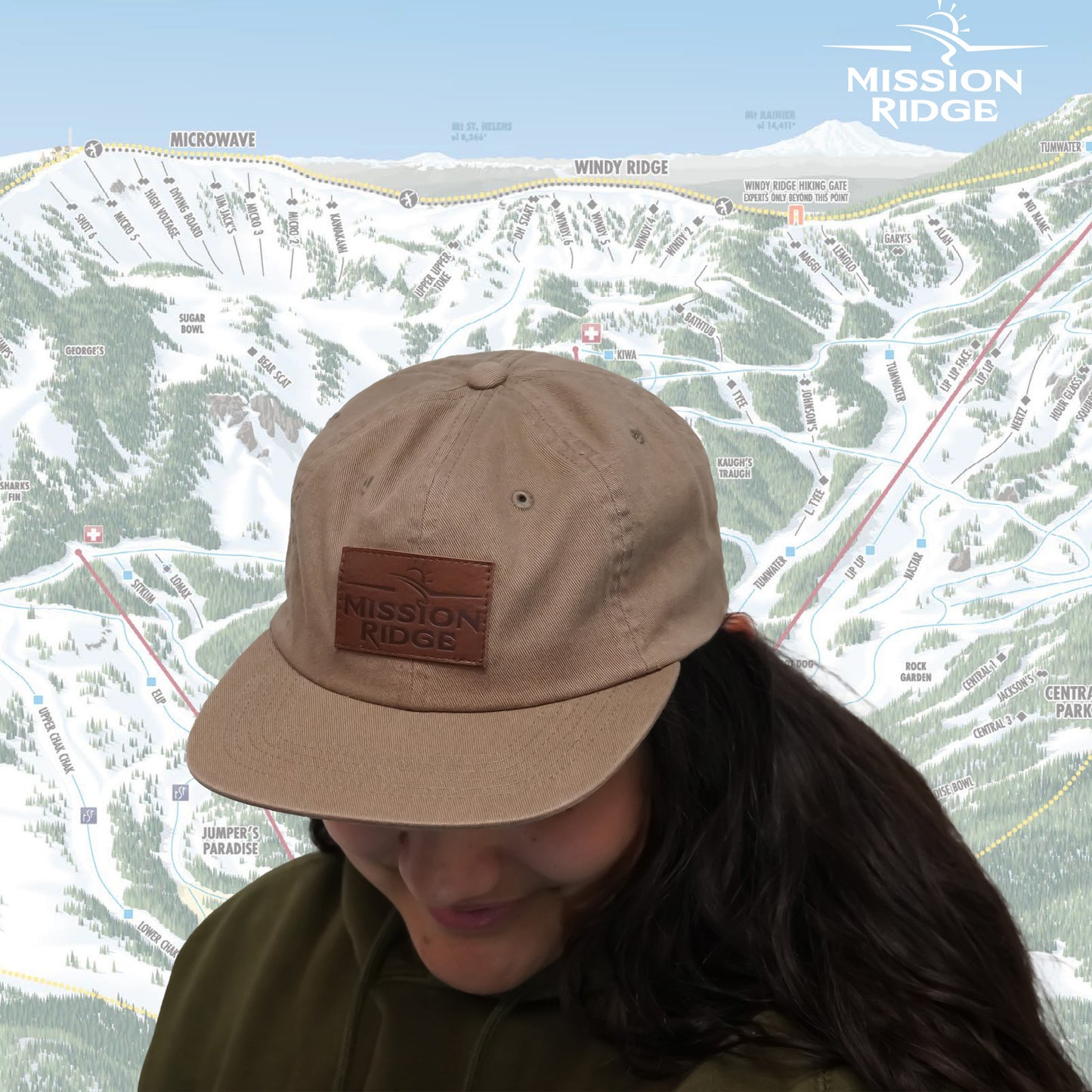 Leather Patch Hat