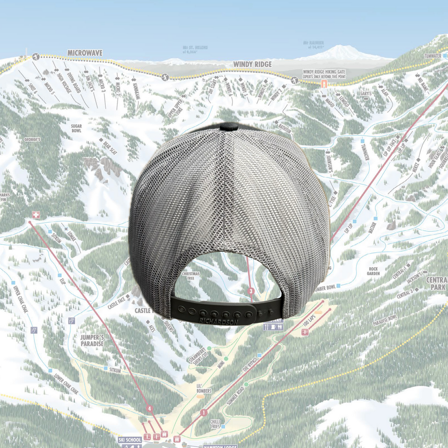 Stacked Curved Bill Hat