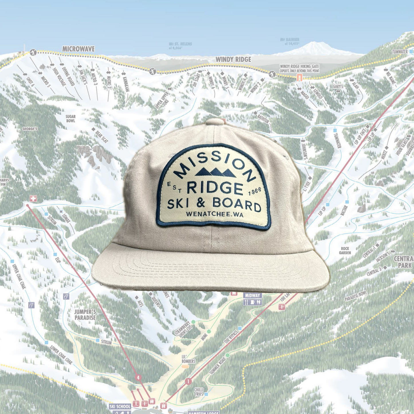 Arch Logo Unstructured Hat