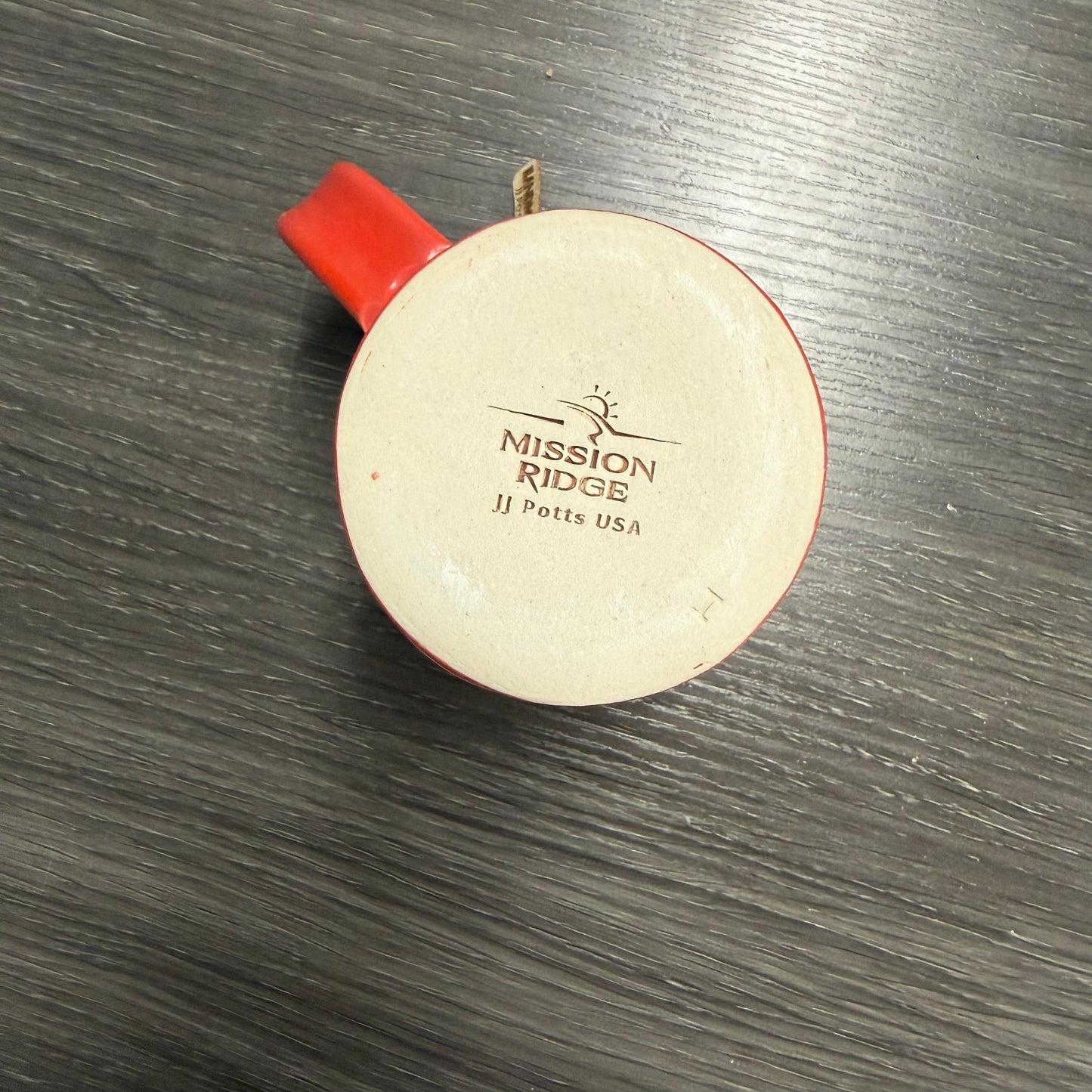 Custom Ski Badge Clay Mug