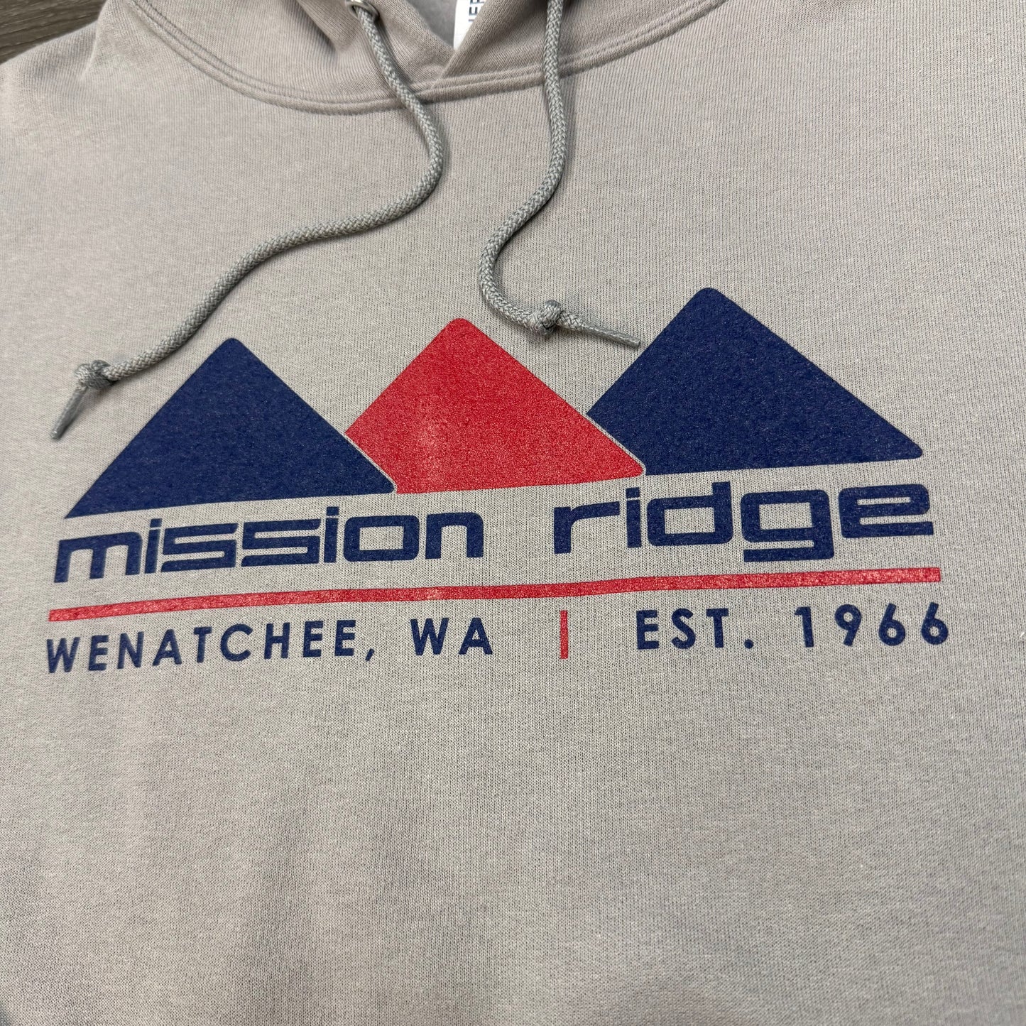 Tri Mountain Grey Hoodie