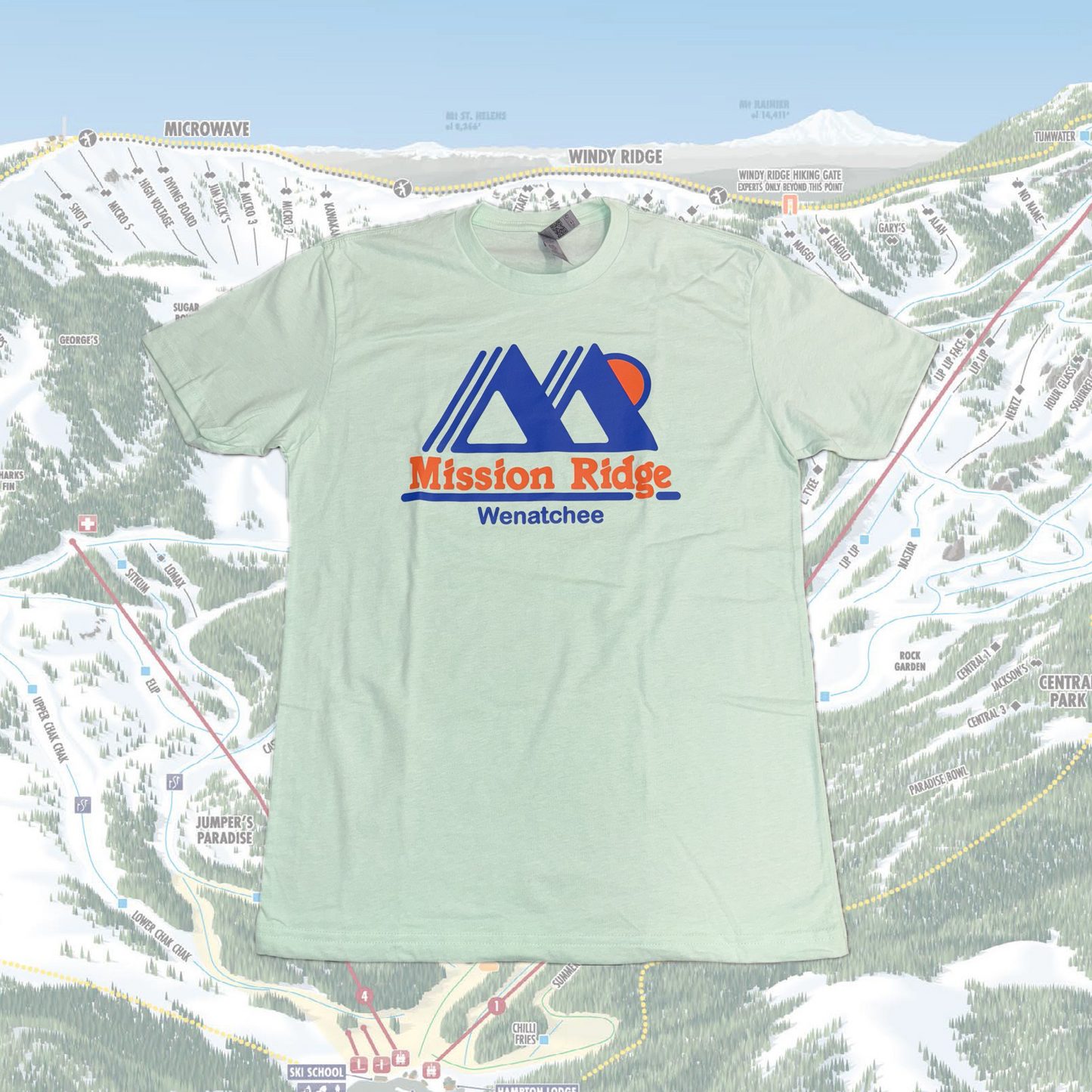 Mint Retro Logo Shirt