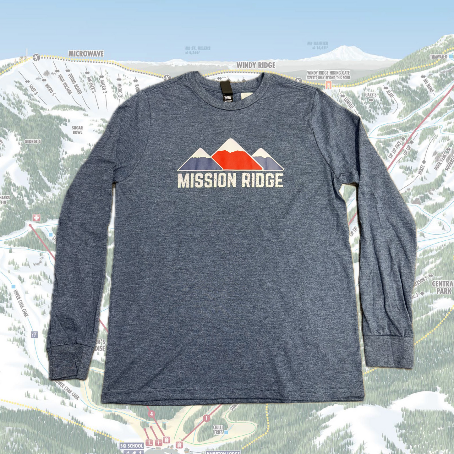 Youth Tri Mountain L/S Shirt