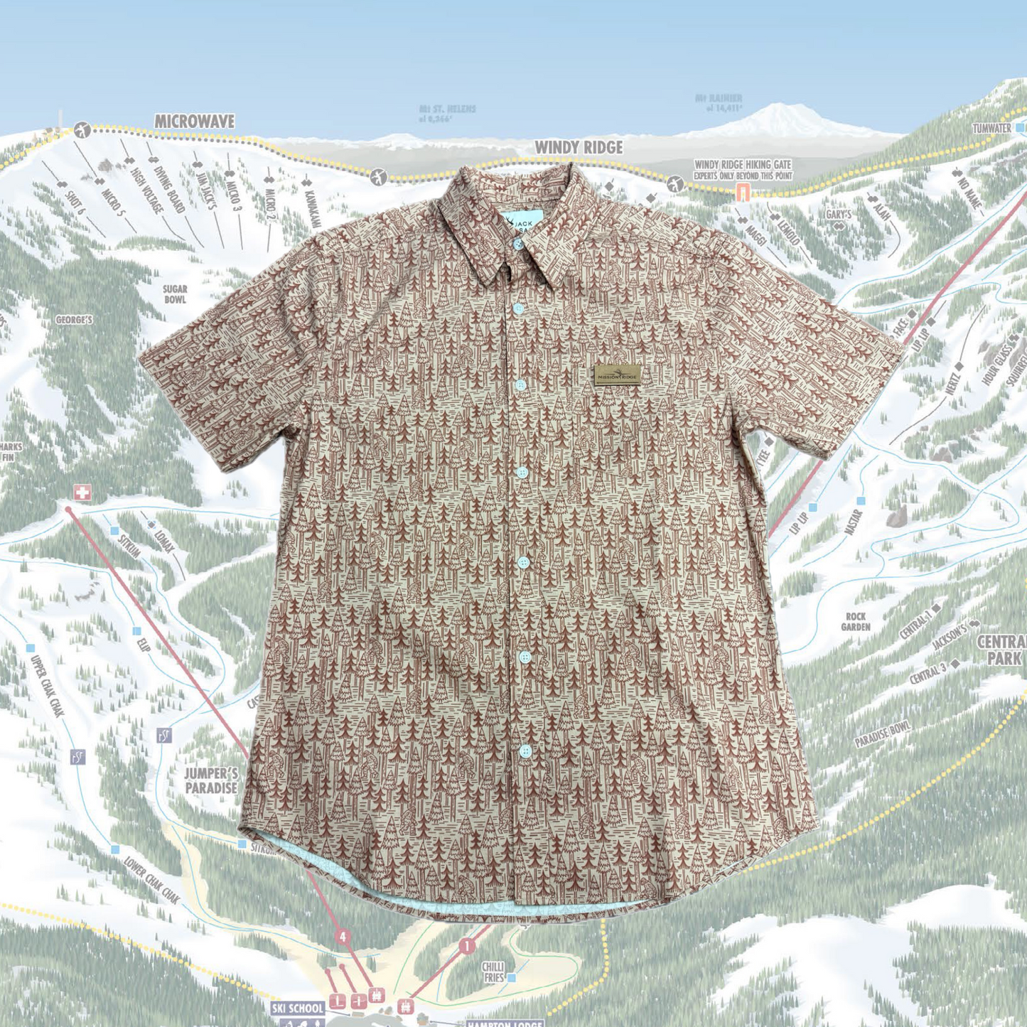 I Spy Yeti Camp Shirt
