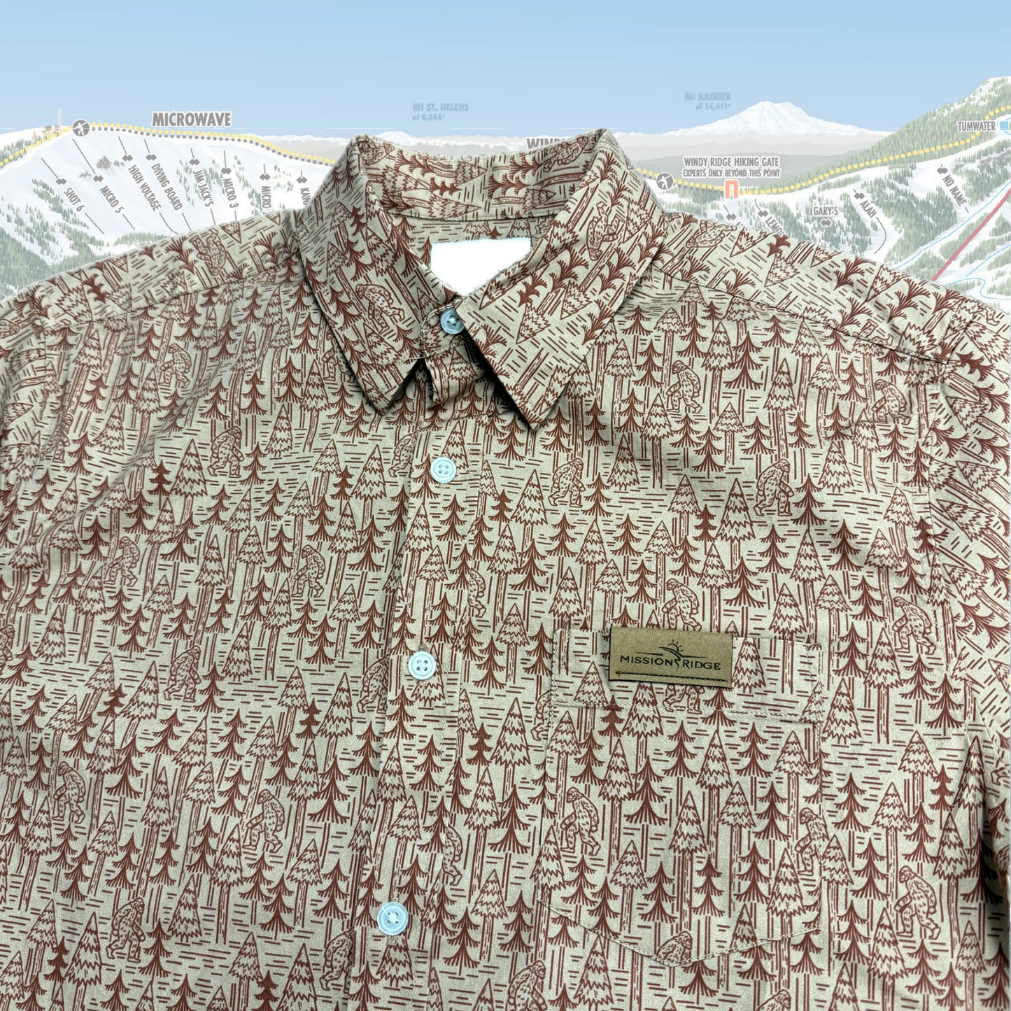 I Spy Yeti Camp Shirt