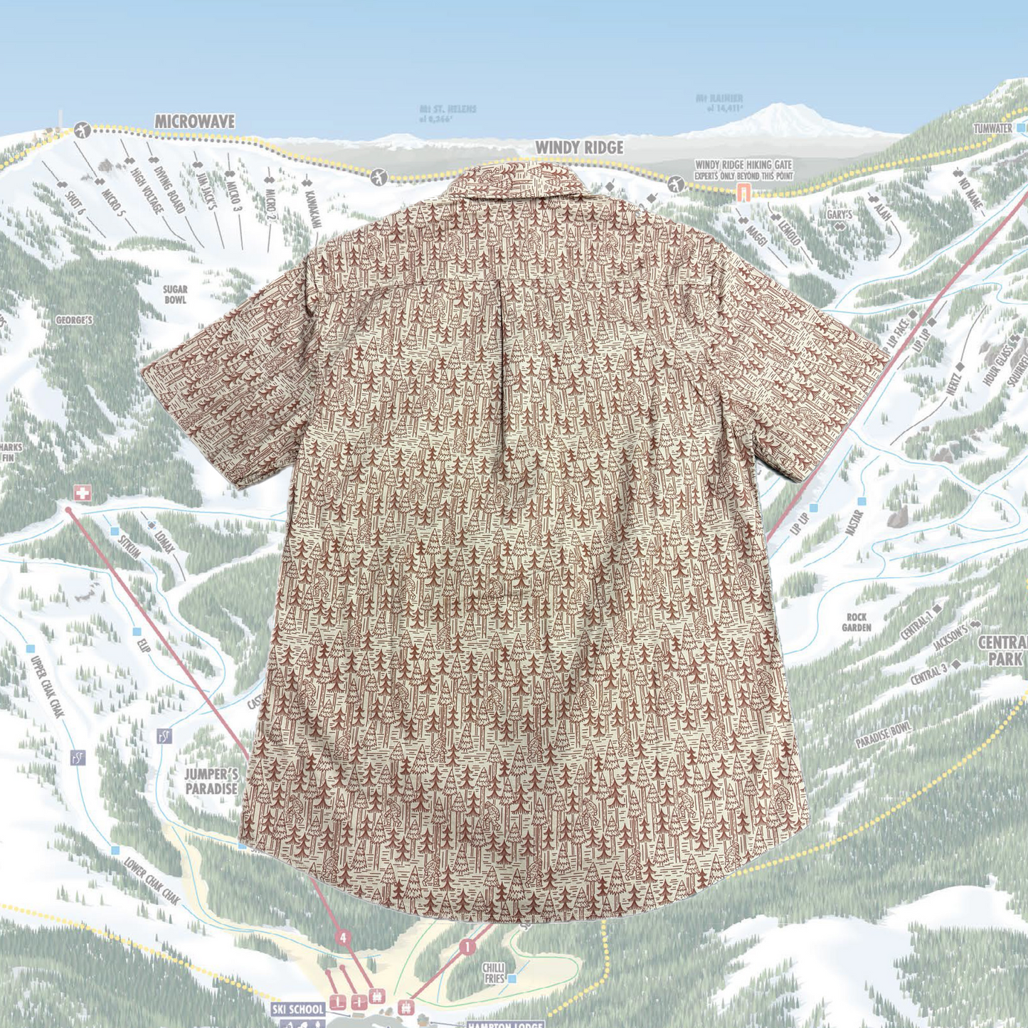 I Spy Yeti Camp Shirt