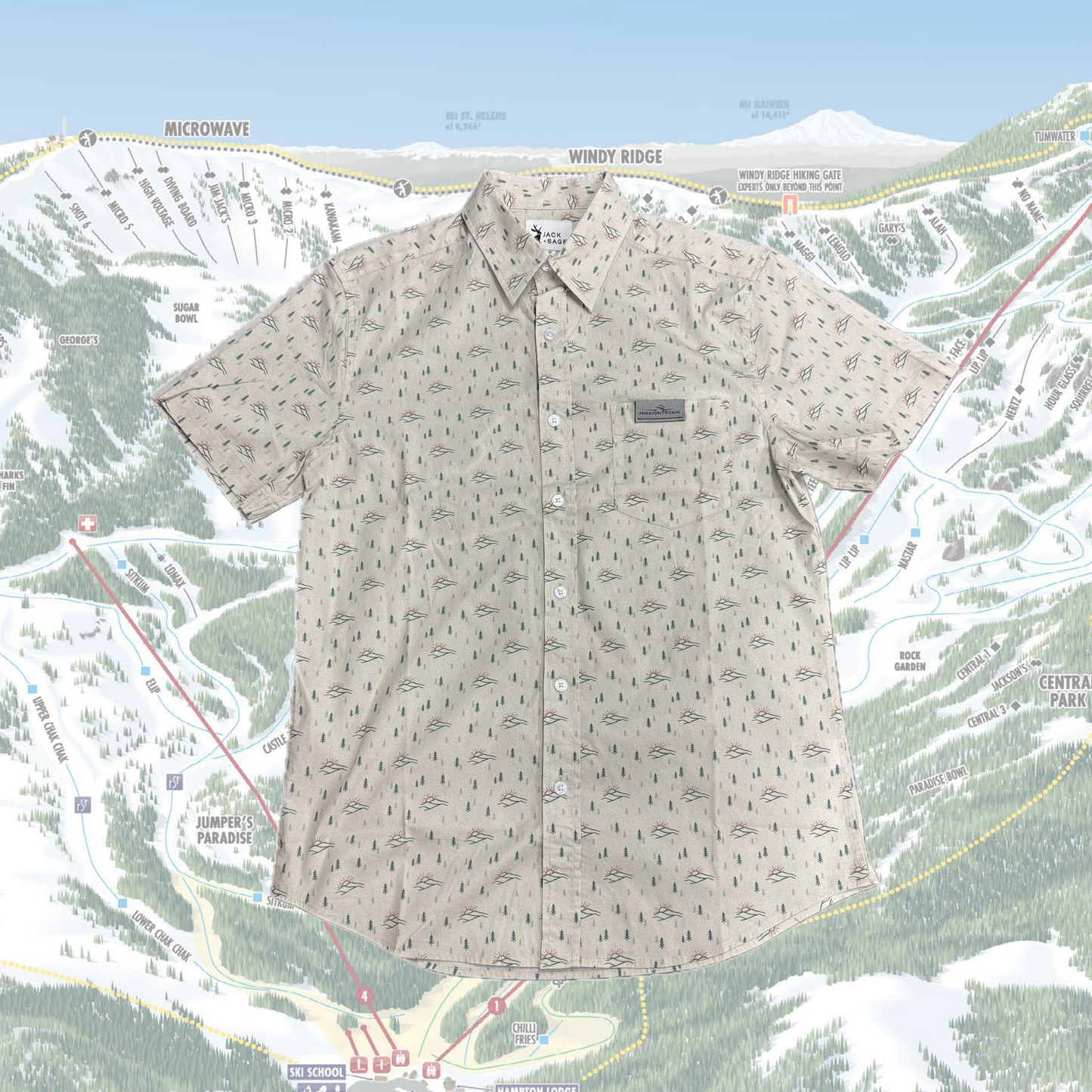 Sunset Hills Camp Shirt