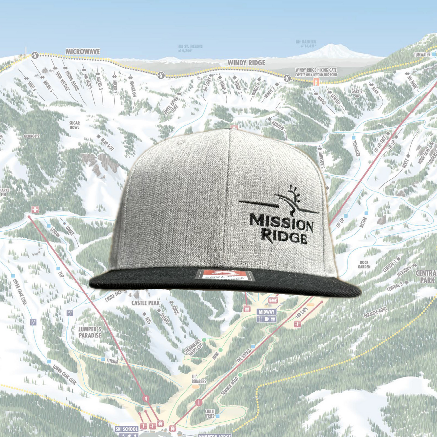 Stacked Logo Hat