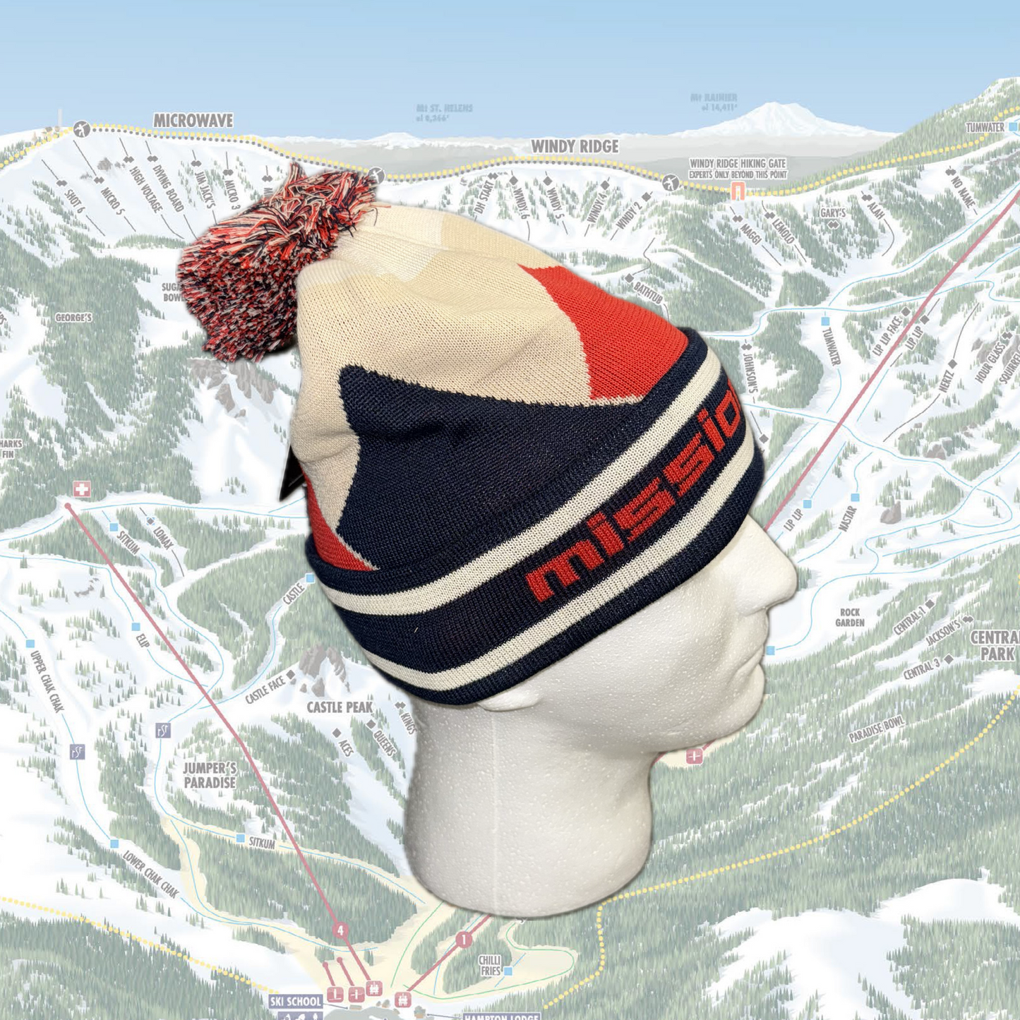 Custom Tri-Mountain Beanie