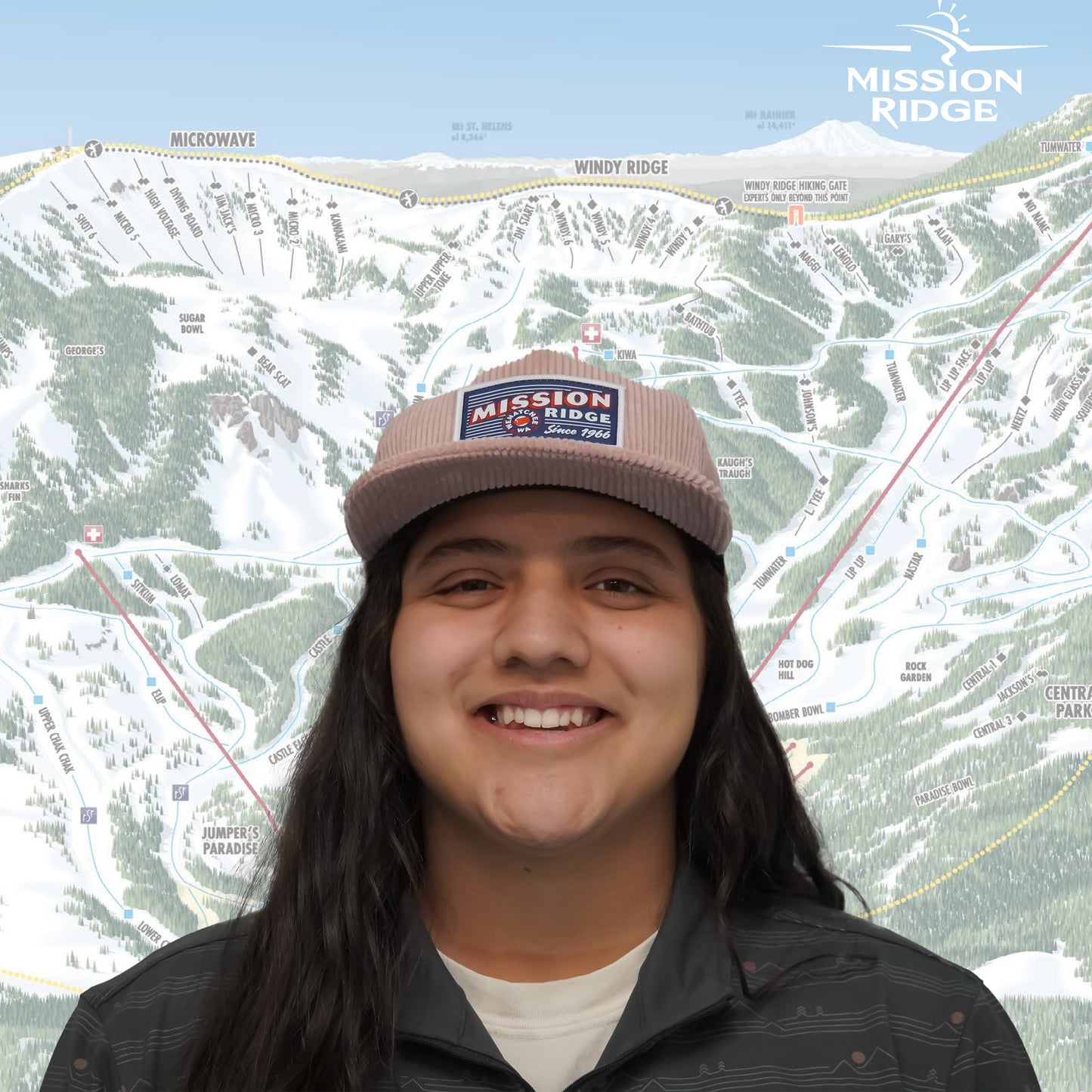 Apple Crate Cord Hat