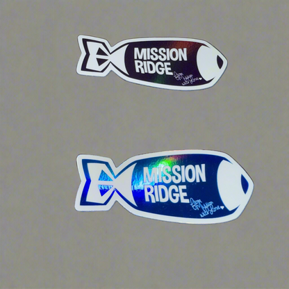 Iridescent Bomb Stickers