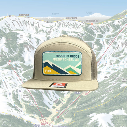 Mountains Patch Hat