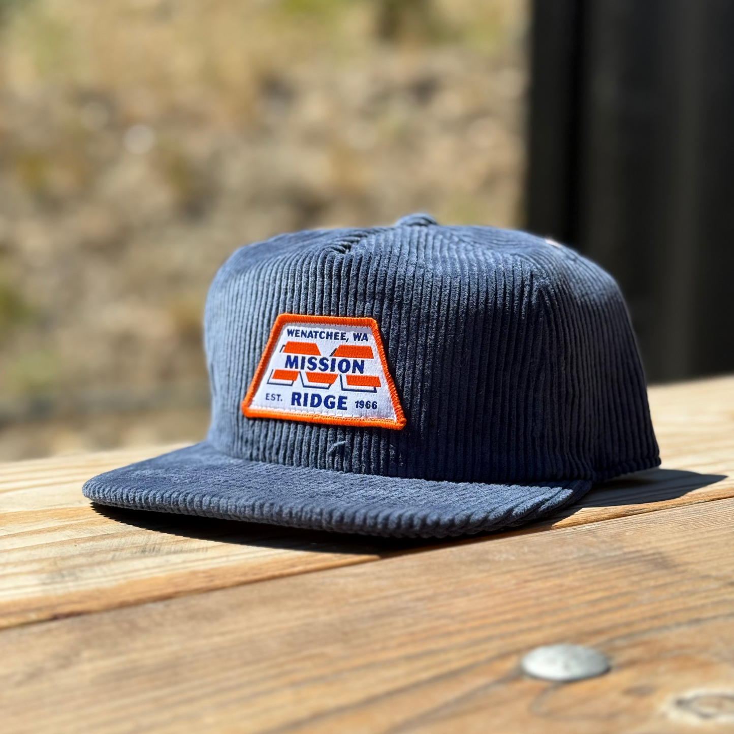M Logo Corduroy Hat