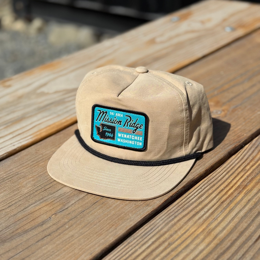 Ski Area Logo Unstructured Hat