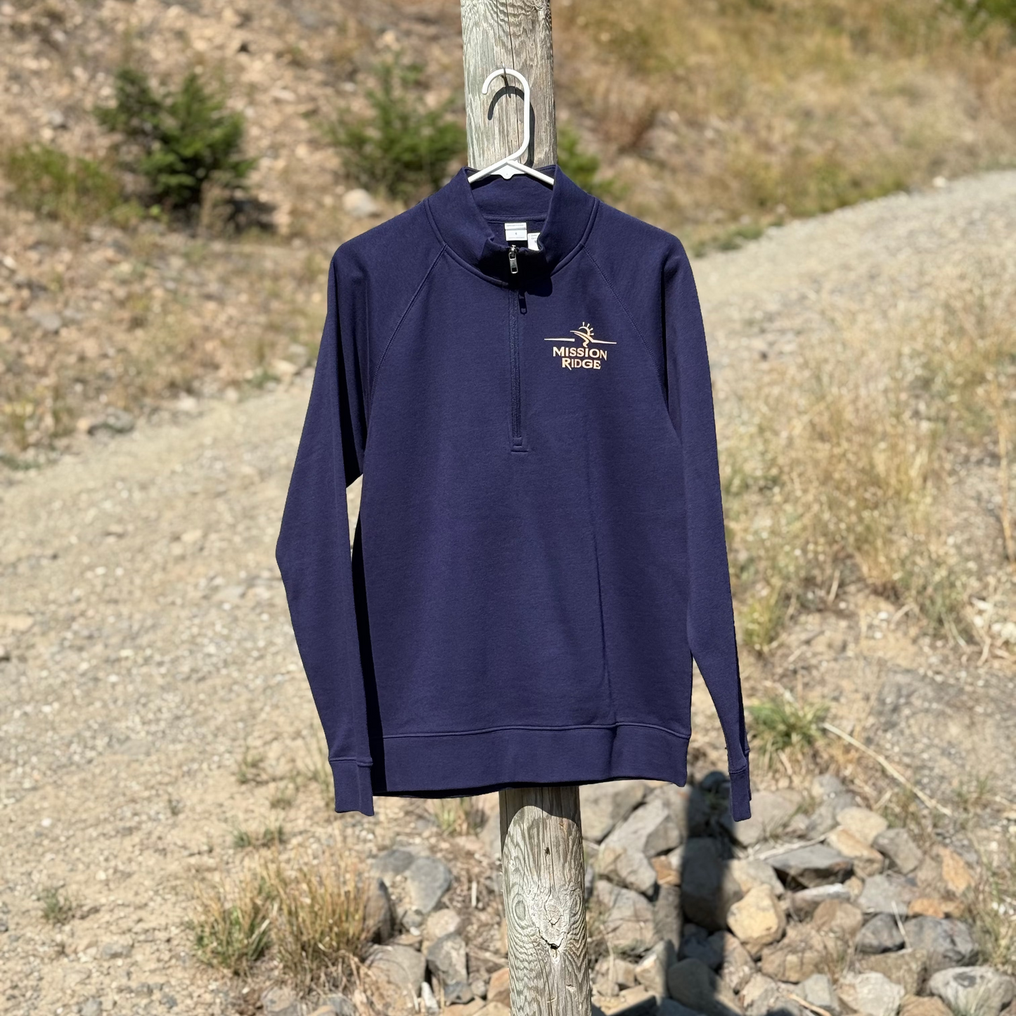 Stacked Logo 1/4 Sweatshirt