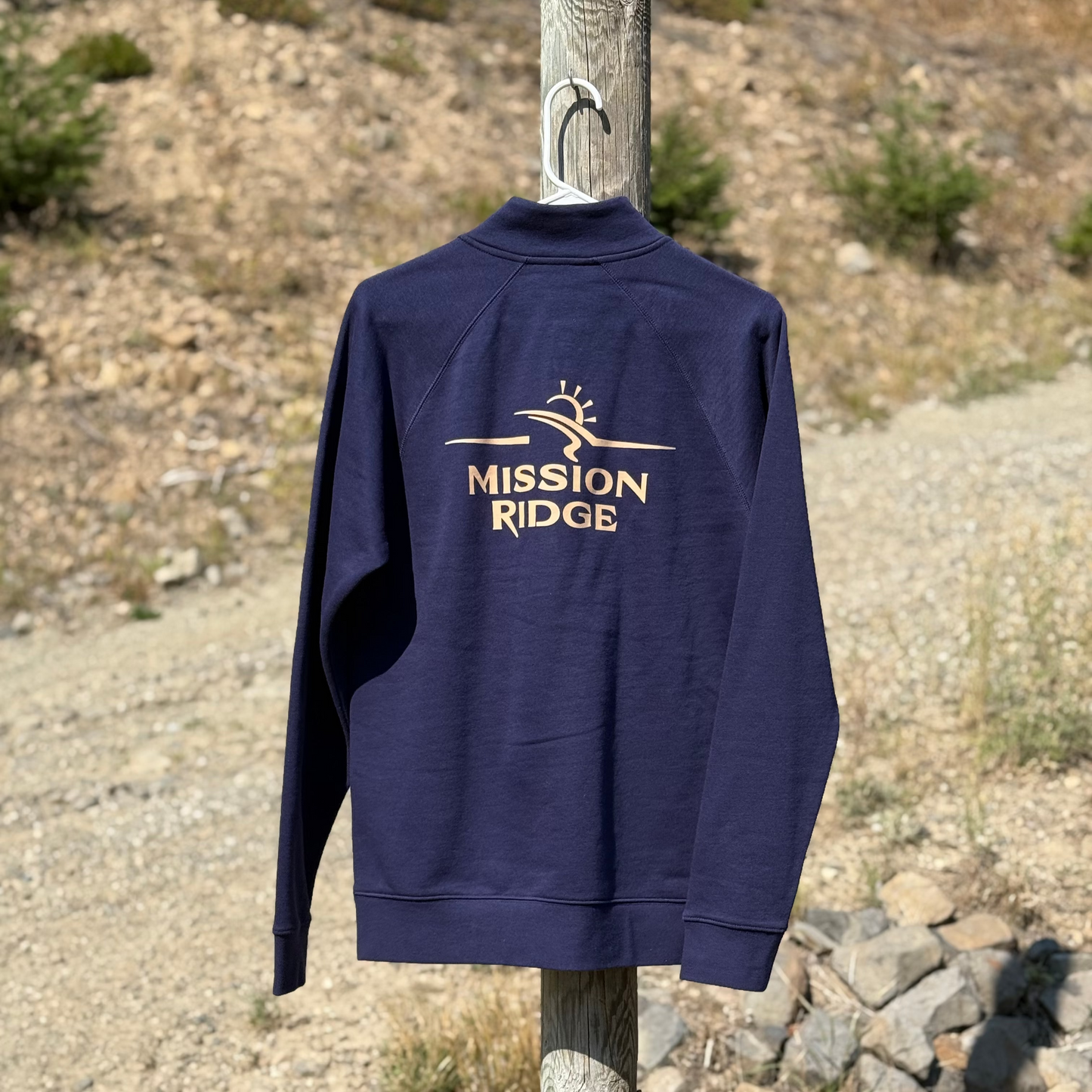 Stacked Logo 1/4 Sweatshirt