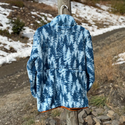 Pines Blue Bird Sherpa Fleece