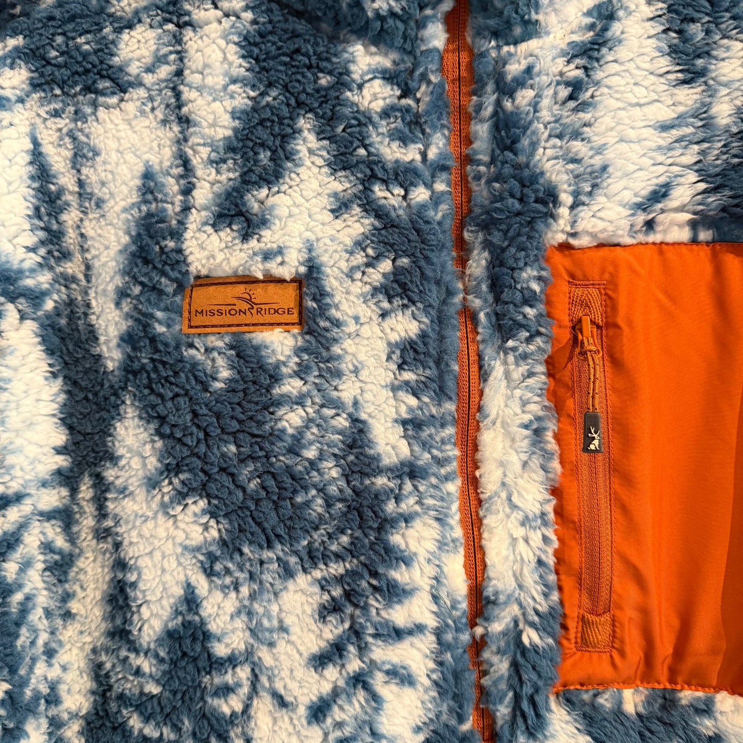 Pines Blue Bird Sherpa Fleece