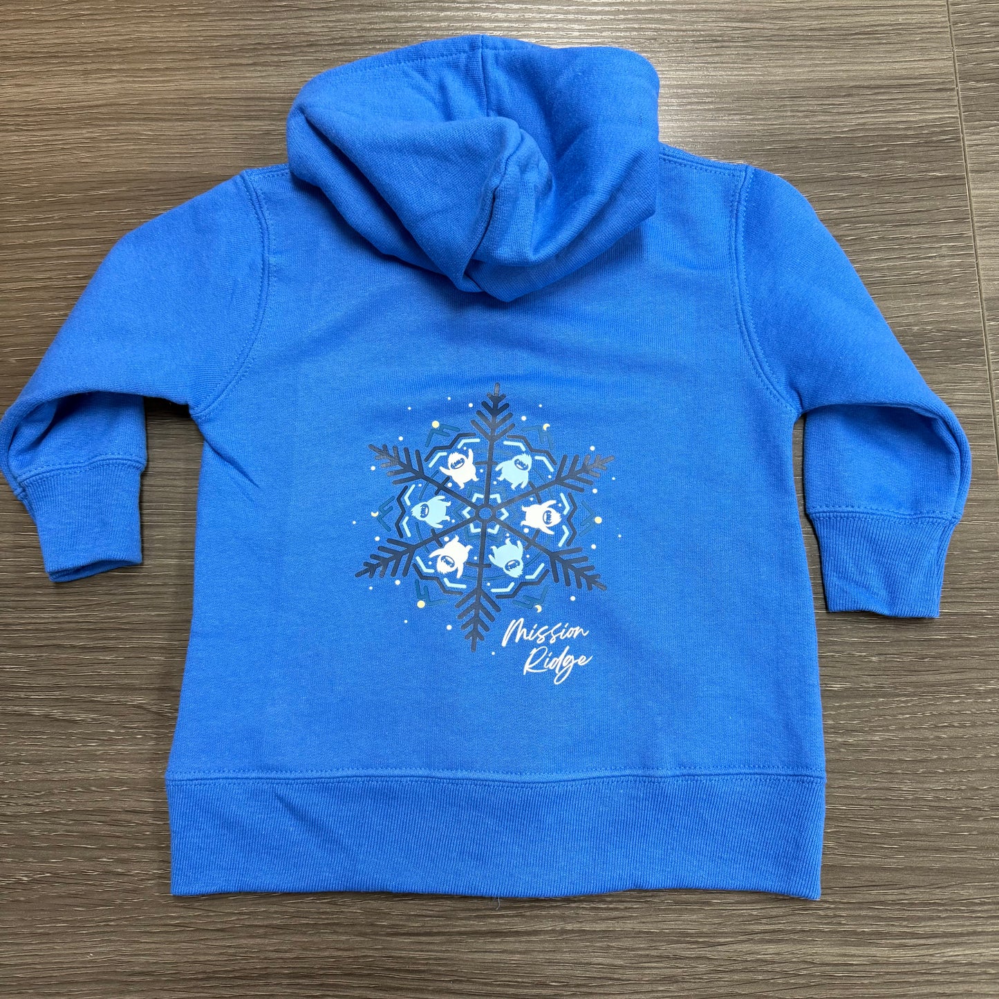 Toddler Yeti Snowflake Hoodie