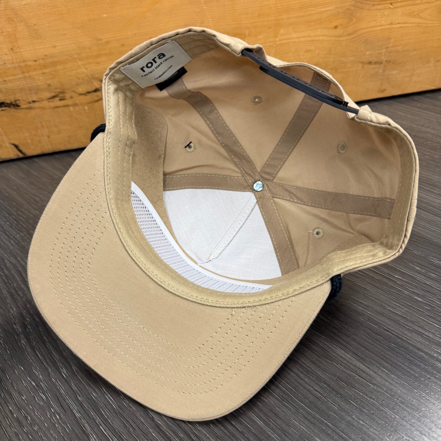 Khaki Olympic 4 Square Hat