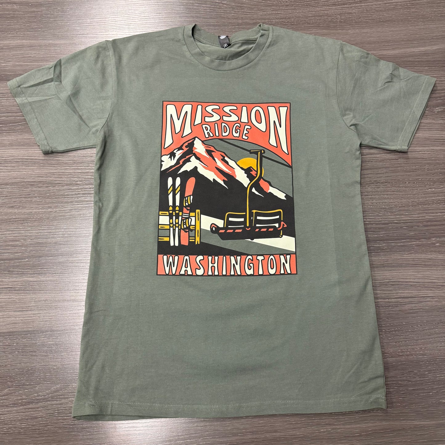 Retro Riblet Olive Shirt