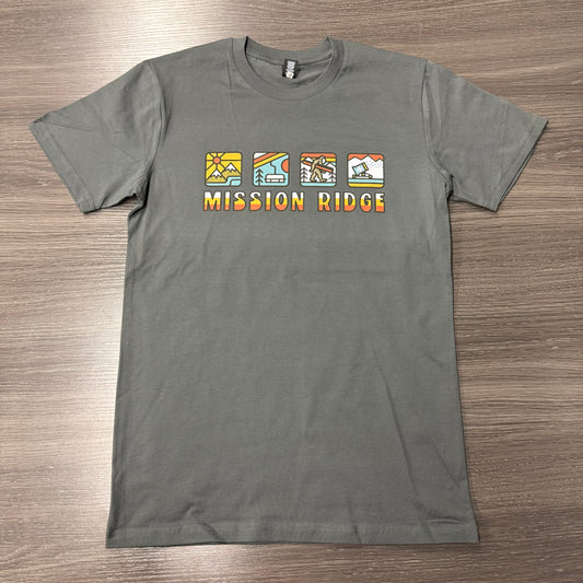 4 Square Charcoal Shirt