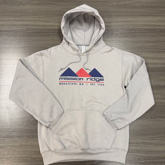 Tri Mountain Grey Hoodie