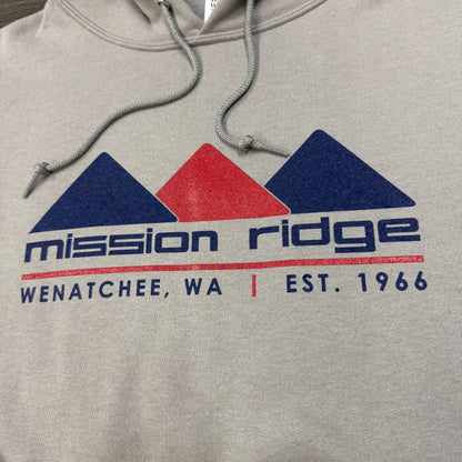 Tri Mountain Grey Hoodie