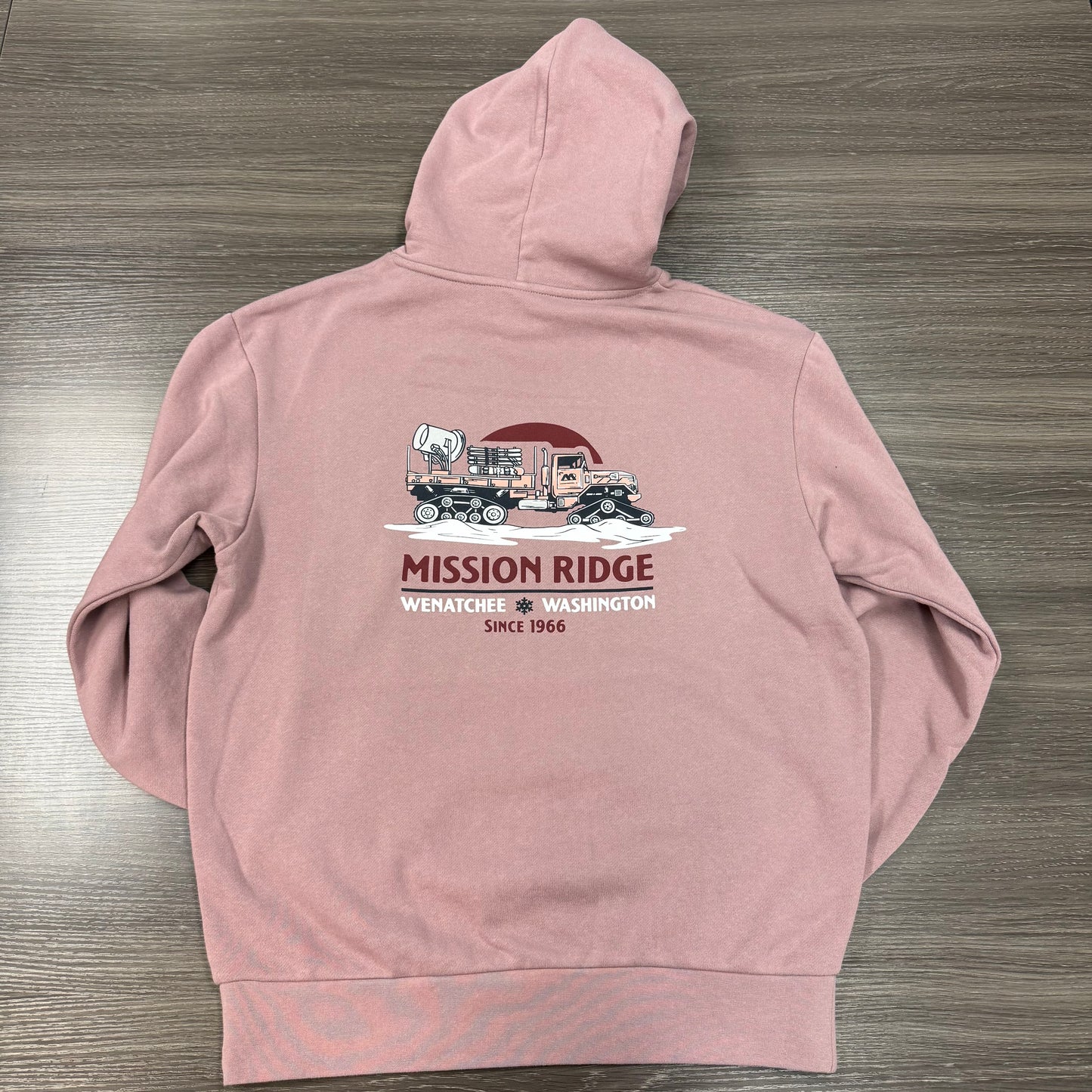Orchid Snow Truck Hoodie