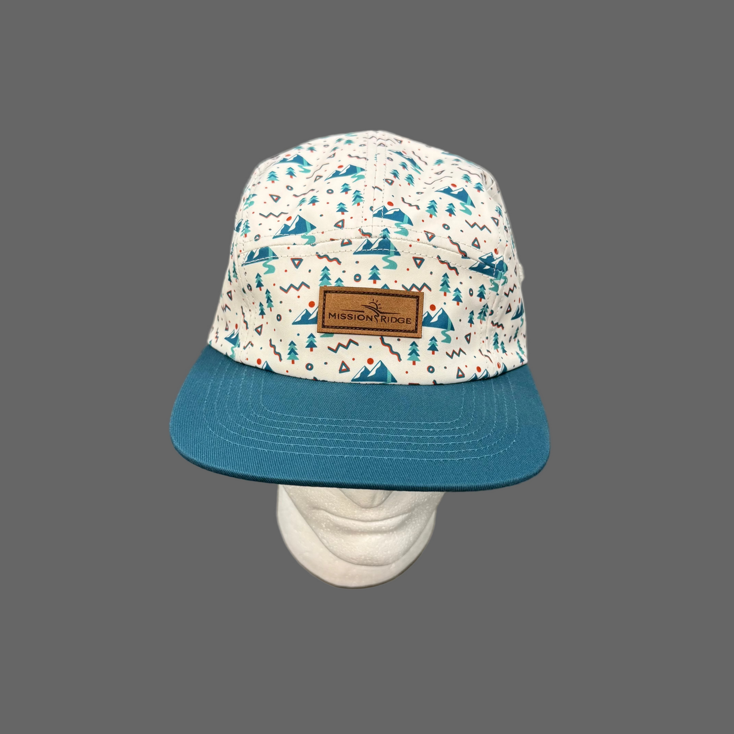 Retro Mountains Camp Hat
