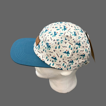 Retro Mountains Camp Hat