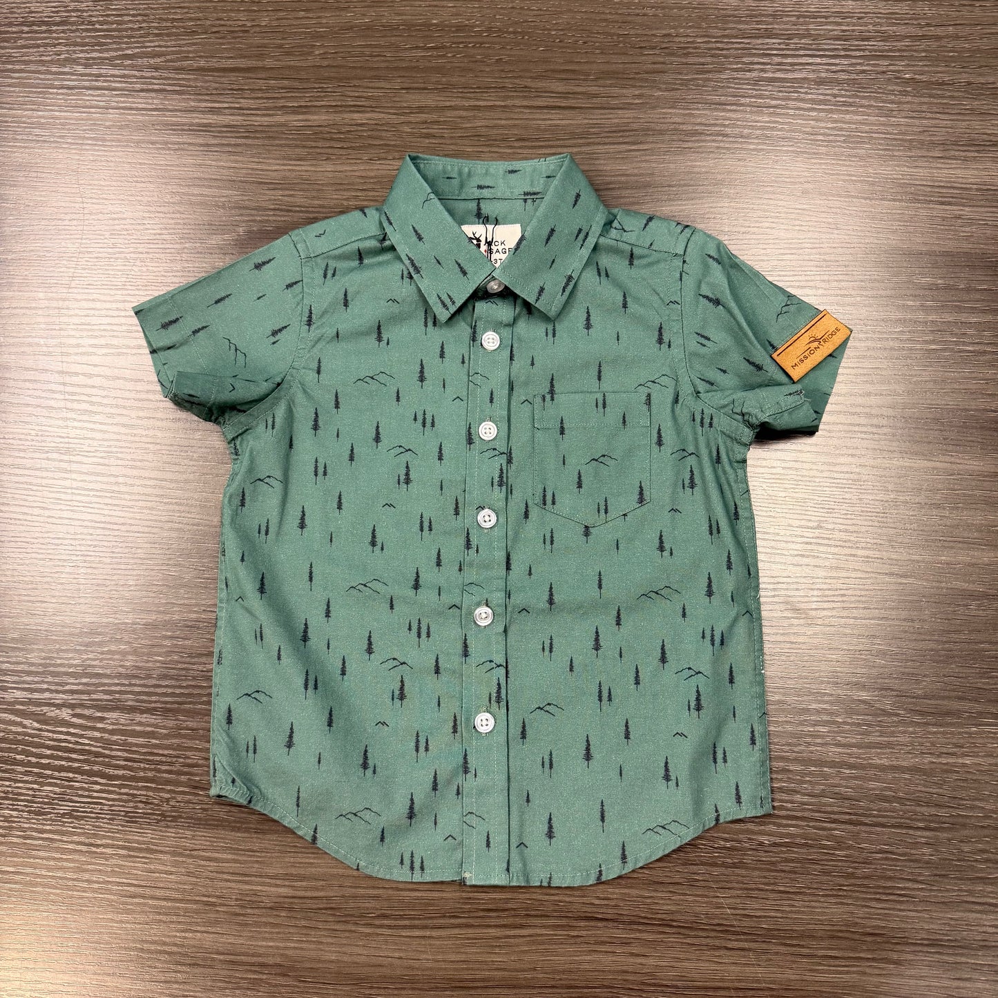 Kids Evergreen Camp Shirt