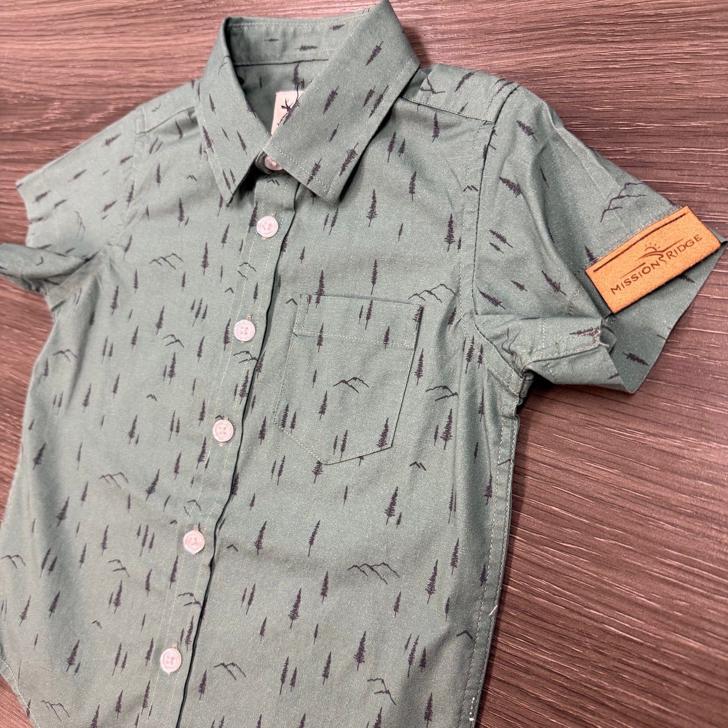 Kids Evergreen Camp Shirt