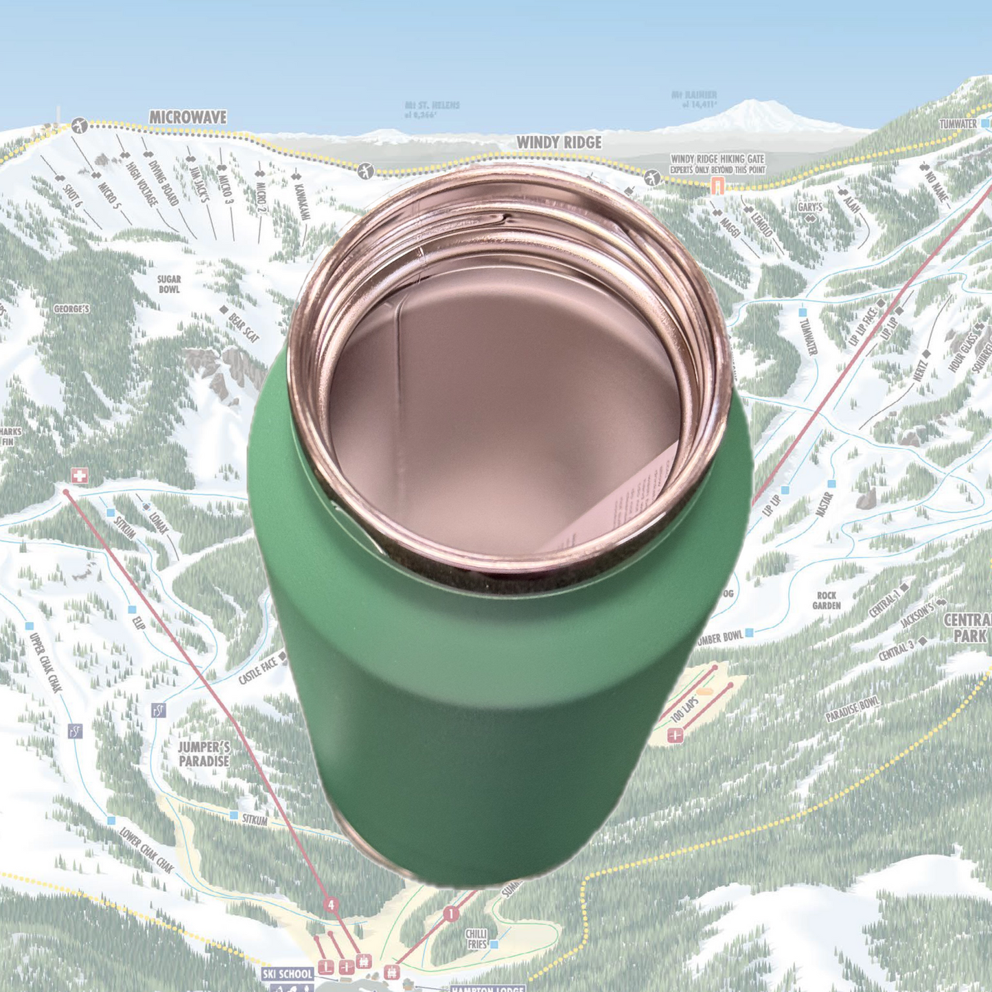 Retro Logo Water Bottle