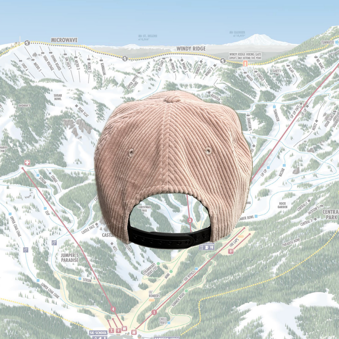 Apple Crate Cord Hat