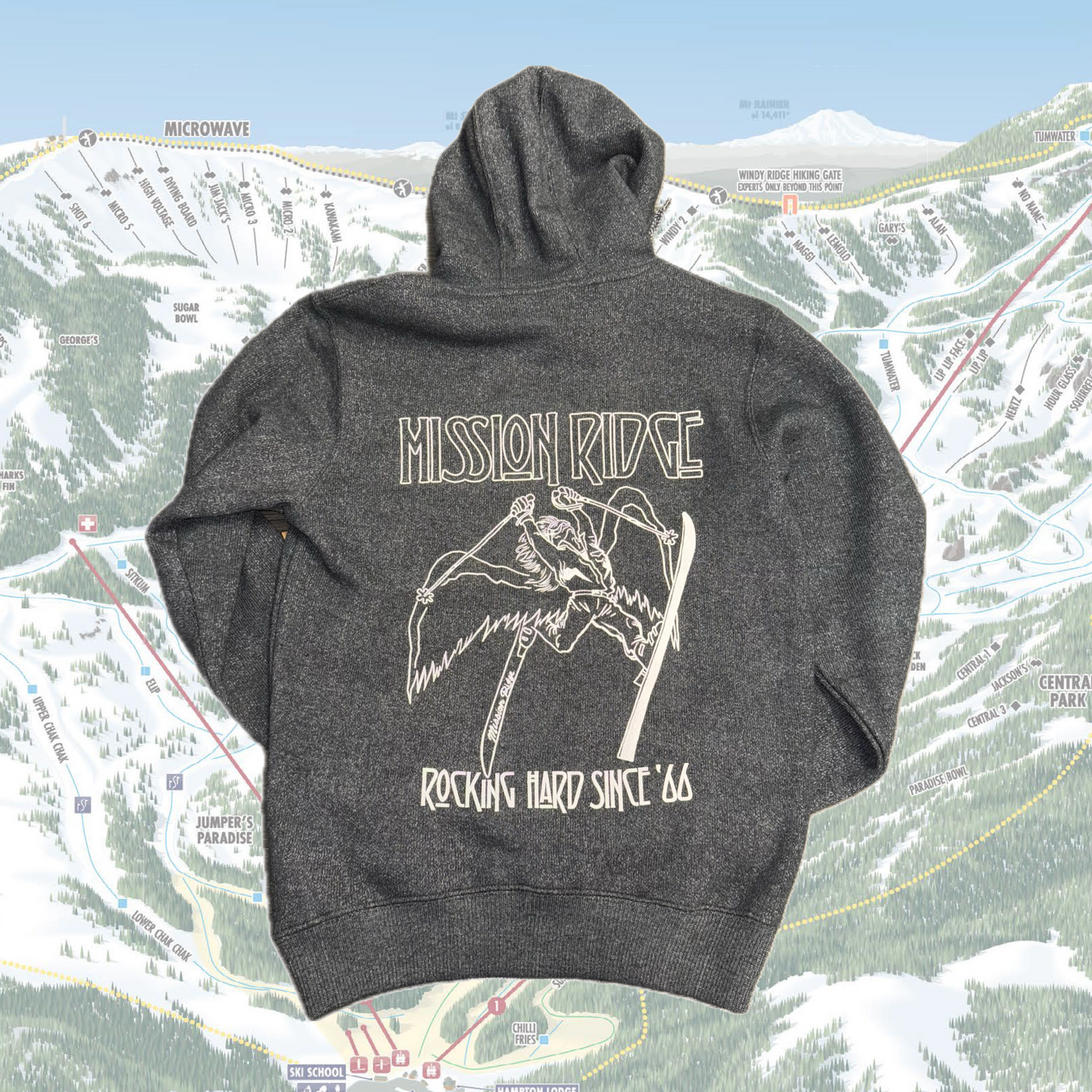 Zepski Black Hoodie