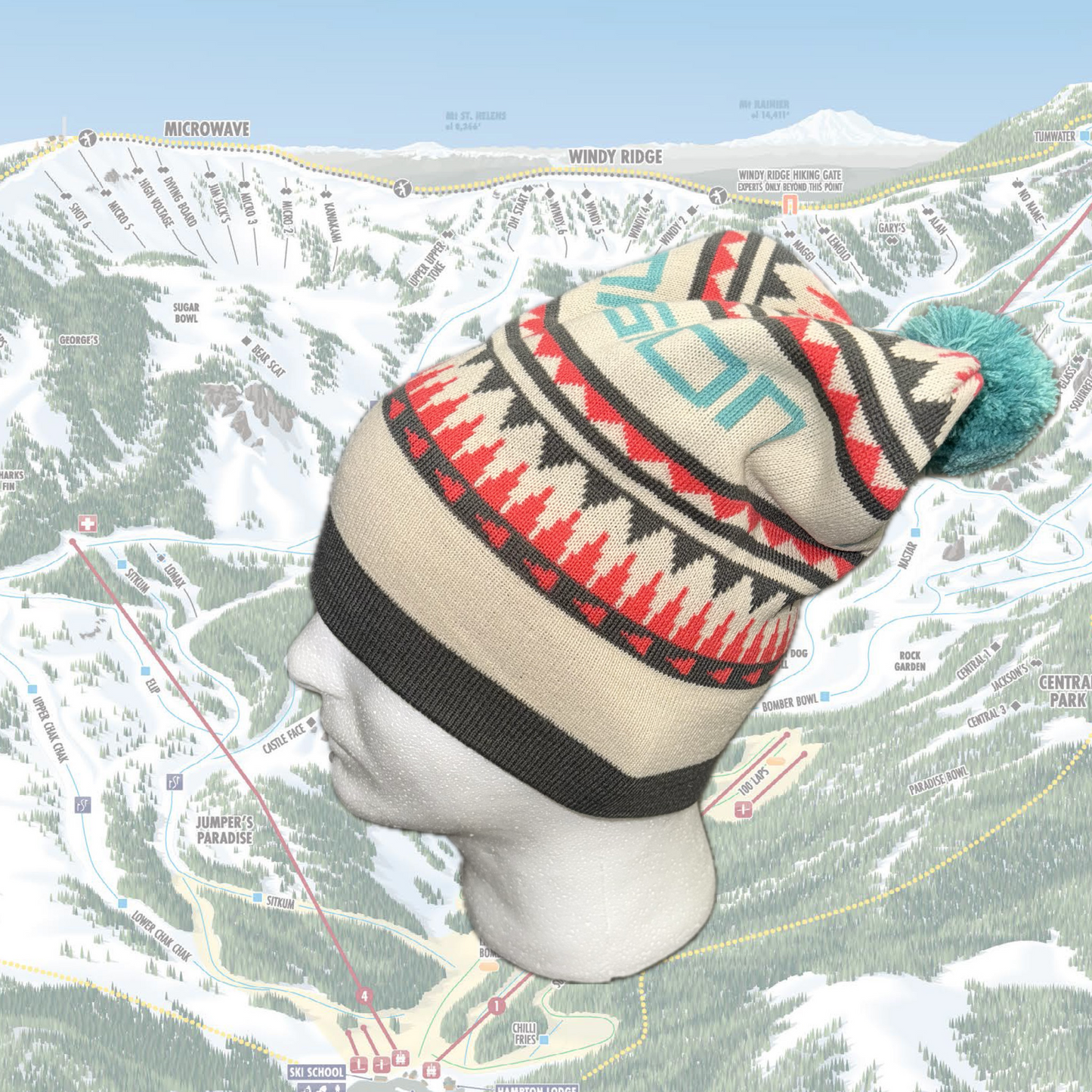 Mission Ridge Pom Beanie