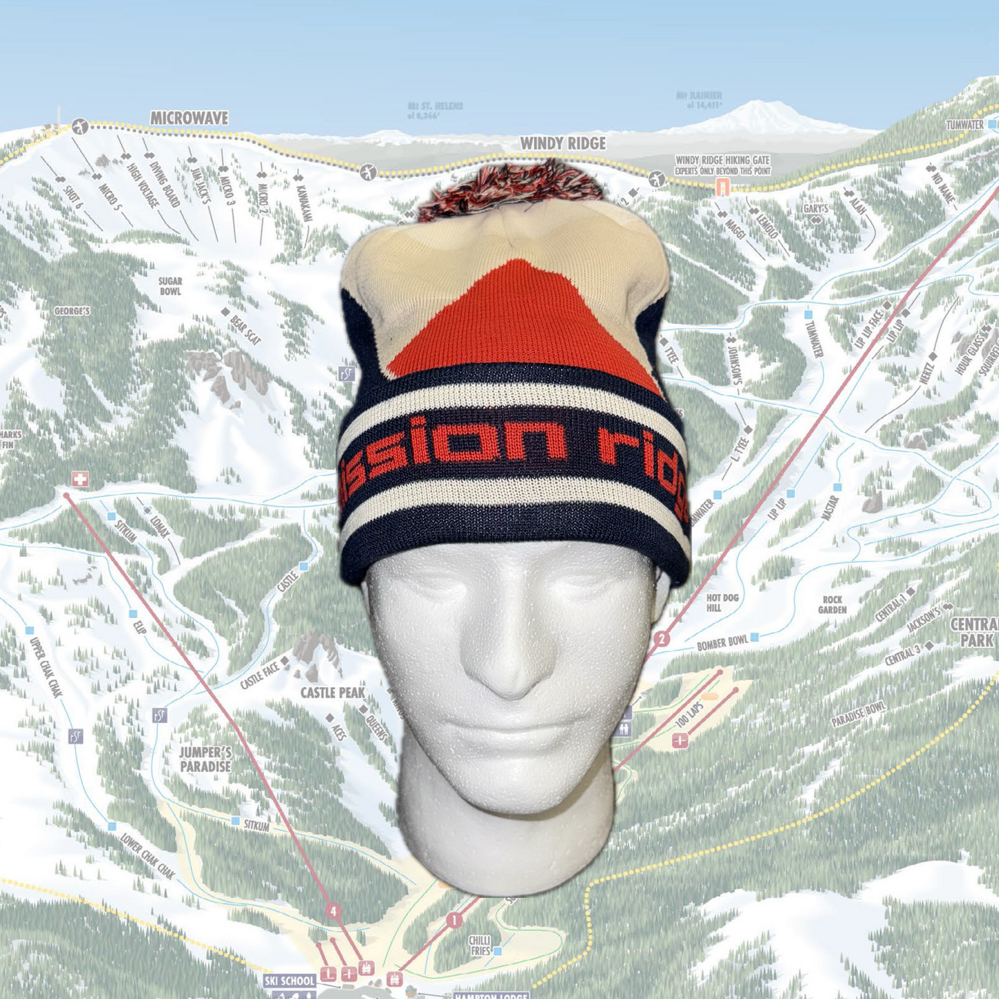 Custom Tri-Mountain Beanie
