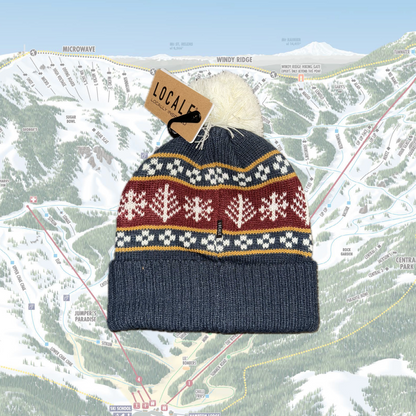 Nordic Winter Pom Beanie