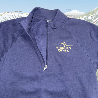 Stacked Logo 1/4 Sweatshirt