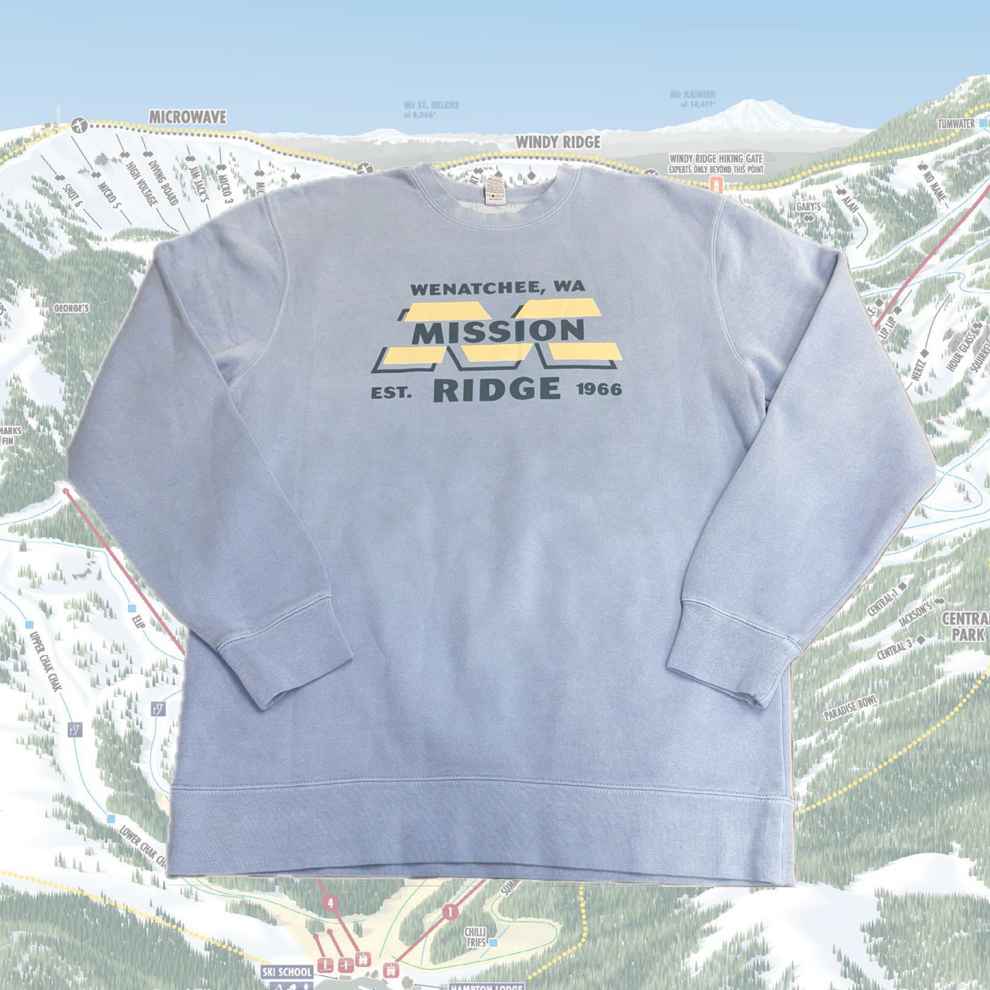 "M" Logo Crewneck Sweatshirt