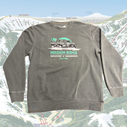 Snow Cat Crewneck Sweatshirt